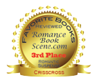 Favorite Books Third Place for Criss Cross - Reviewed RomanceBookScene.com